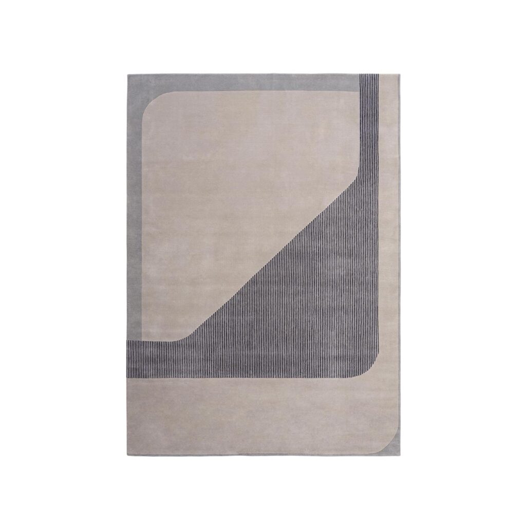 Zenit rectangular carpet TURRI Made in Italy furniture